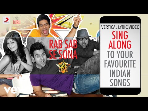 Rab Sab Se Sona - F.A.L.T.U|Official Bollywood Lyrics|Neeraj Shridhar