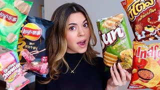 Trying Snacks from AROUND THE WORLD!