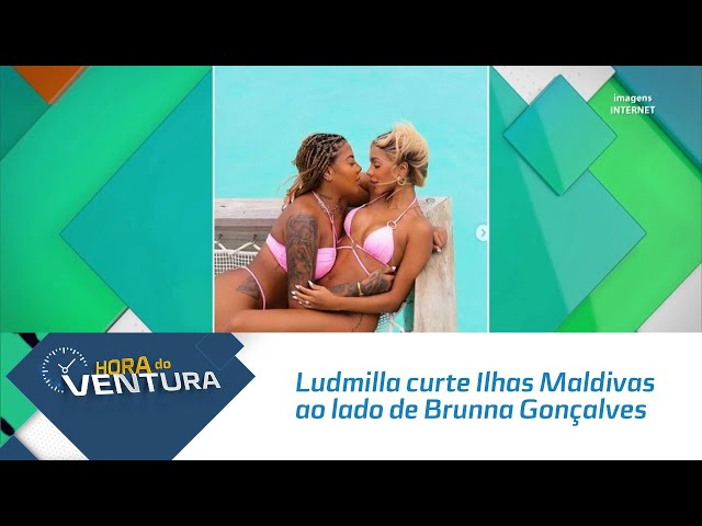 Ludmilla curte Ilhas Maldivas ao lado de Brunna Gonçalves