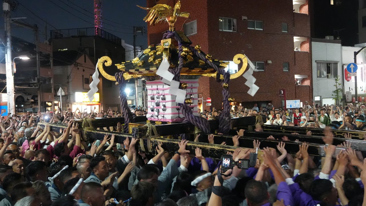 浅草神社 三社祭「御祭礼参拝之証」一之宮・二之宮・三之宮 令和八年 令和8年 浅草神社例大祭（三社祭） 本社神輿各町渡御 一之宮 西部十六