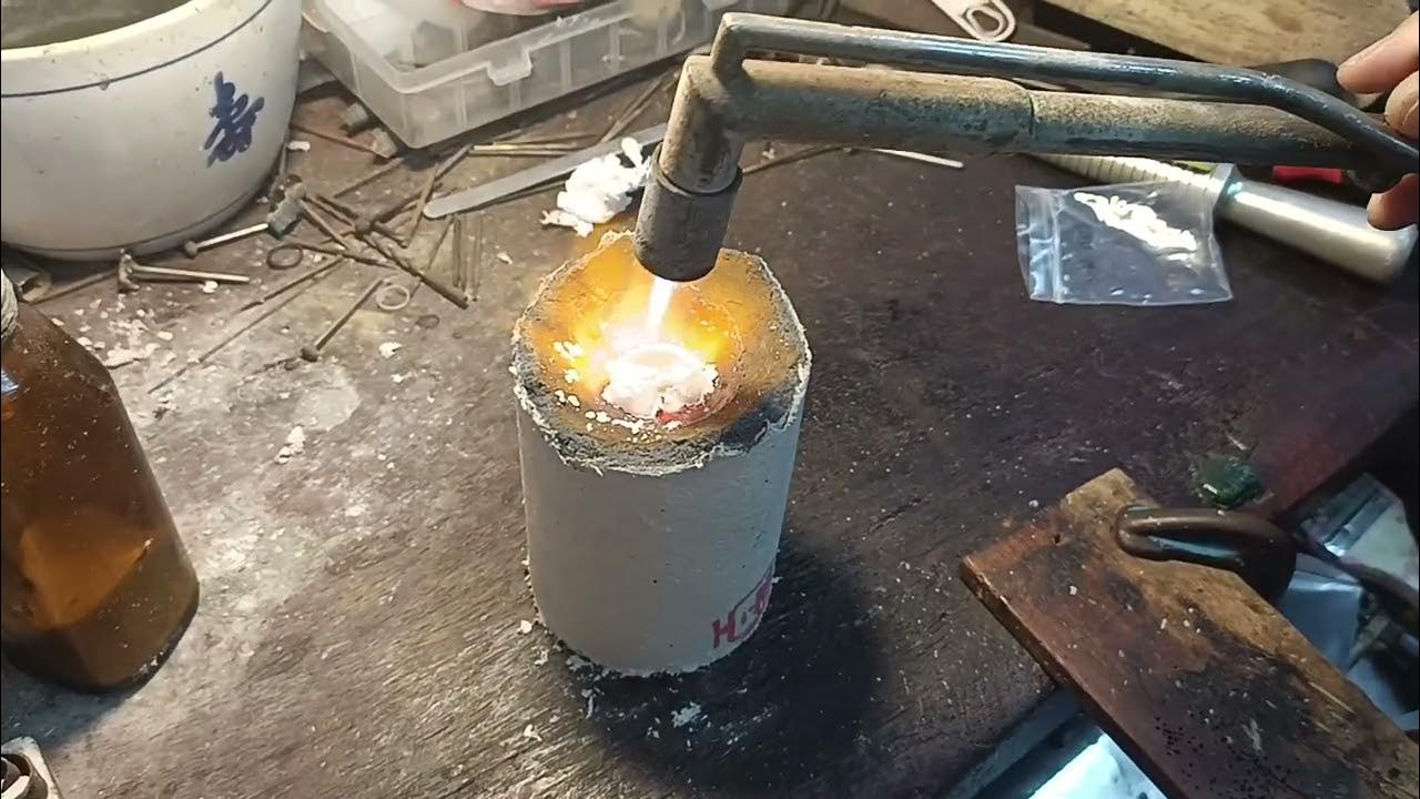 melt down scrap gold YouTube