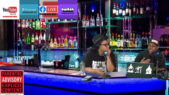 at the bar radio wit Rochelle Thompson