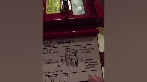 Mircom MS-401 Pull Station Review and Test