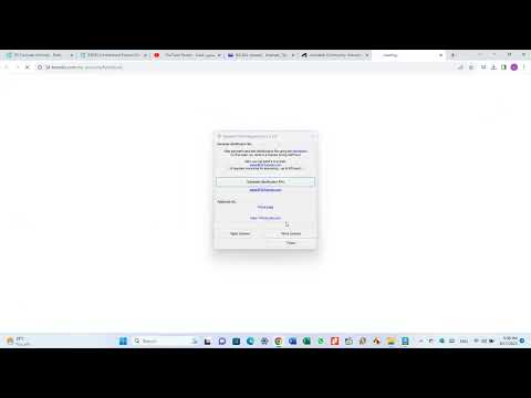 install sweep profile
