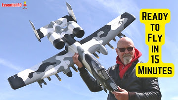 READY TO FLY IN 15 MINUTES ! FMS A-10 v2 1.5m 6S twin EDF jet | RadioMaster TX16S & FrSky X8R