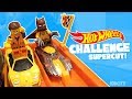 Hot Wheels Superheroes Challenge SuperCut! Race Car Action & Family Fun by KIDCITY