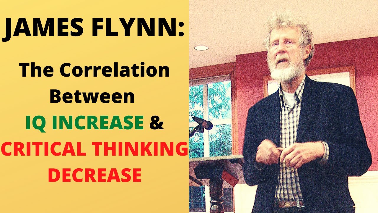 Correlation Between IQ Increase and Critical Thinking Decrease