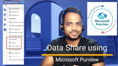 Data Sharing feature in Microsoft Purview - end to end demo.