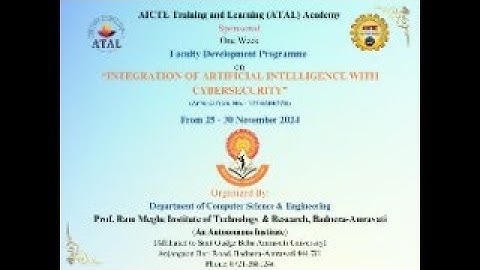 ATAL FDP DAY 5 SESSION 2