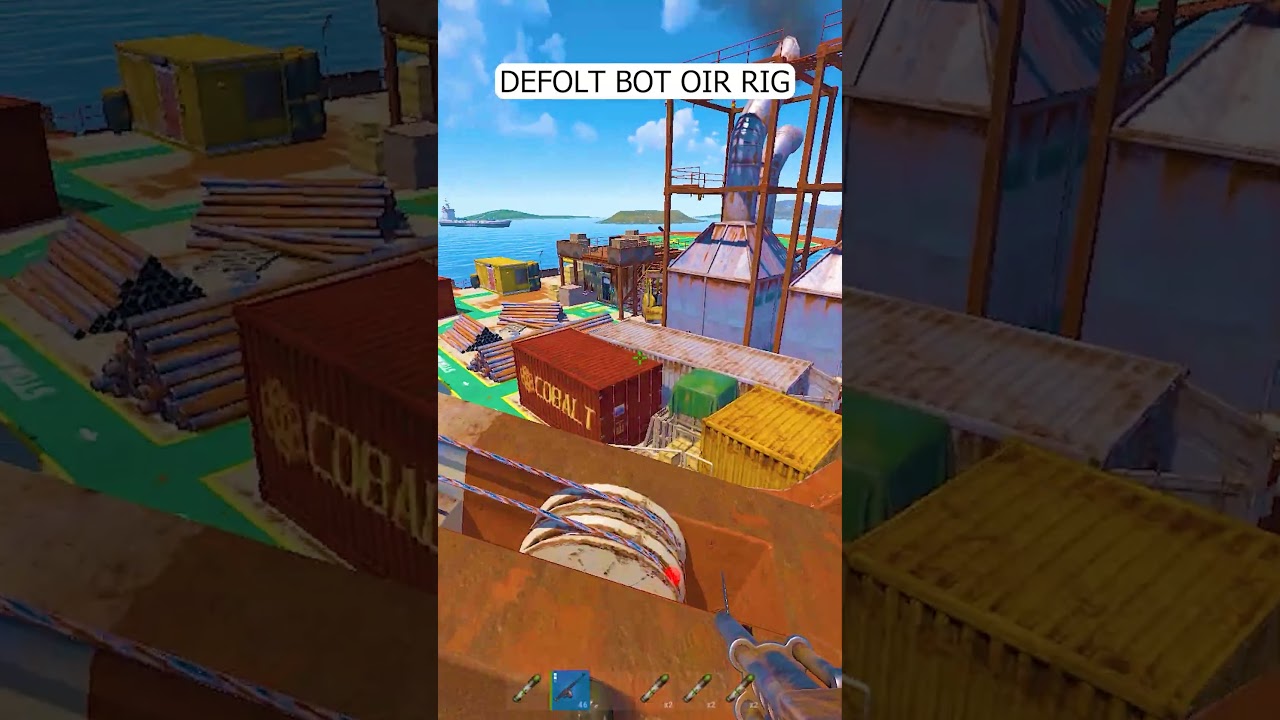 Default Oil Rig Scientist in Rust | How to Kill Him