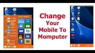 Computer Launcher Win10 for AndroidChange your mobile to computer |MWS TECH screenshot 4