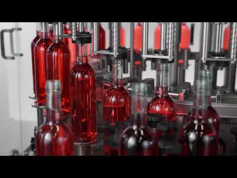 Precision wine bottling with integrated cleaning efficiency - Sraml I24P32