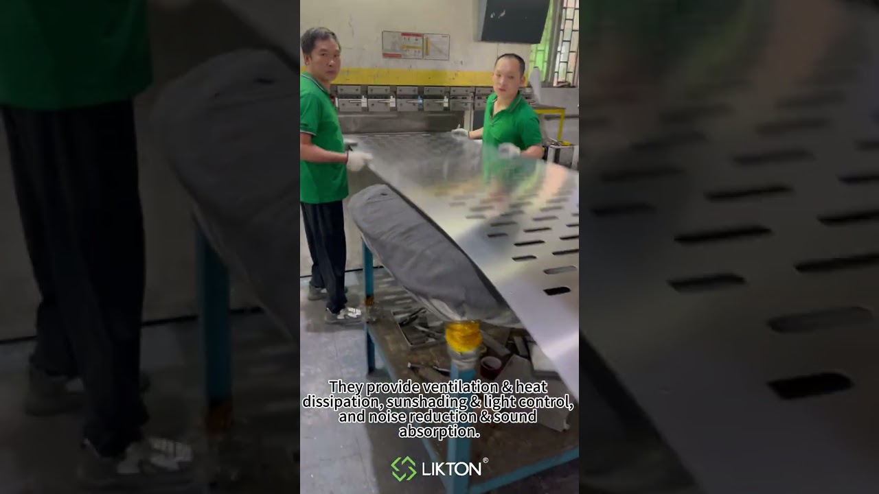 Perforated Aluminum Cladding Panels