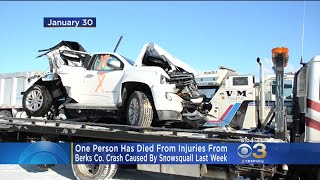 1 Person Dies From Injuries Suffered During 27-Care Crash In Berks County