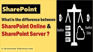 Difference between SharePoint online and SharePoint Server #interview