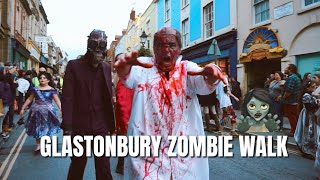 GLASTONBURY ZOMBIE WALK 2022 | HALLOWEEN VLOG 🎃👻🧟‍♀️