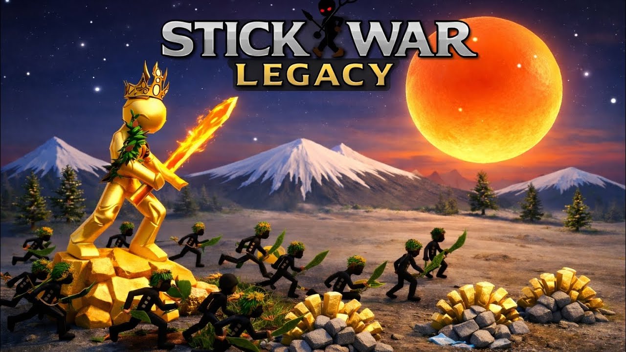 Stick War Legacy - Mang Skin Kiếm Sĩ Rừng Xanh Đánh Xếp Hạng Tranh Cúp