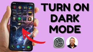 How to Turn on Dark Mode on iPhone #iphone #iphonetips