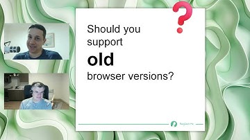 Should you support old browser versions?