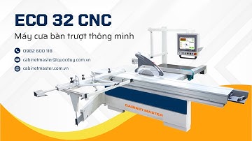 Máy Cưa Bàn Trượt Đa Chức Năng Thông Minh - ECO 32 CNC