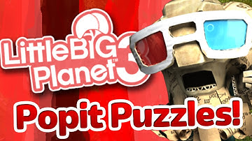 LittleBigPlanet 3 - Popit Puzzles! (Corner Editing) - Learning With Zebra