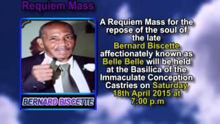 Bernard Biscette requiem mass