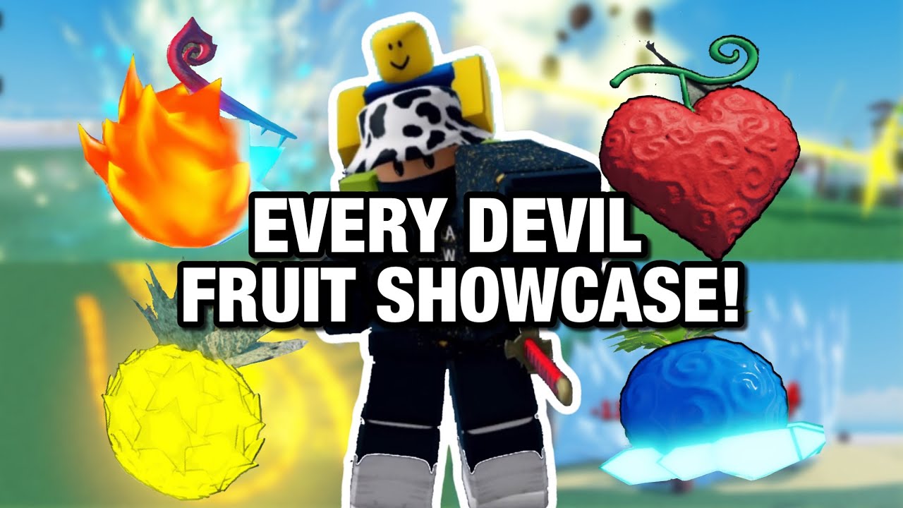 New Upcoming One Piece Game - Devil Fruits Showcase in Project New