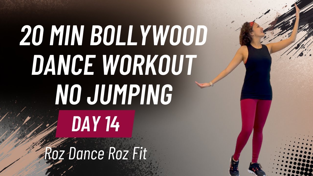 Day 14 Bollywood Dance Workout (15 Minutes) | Warmup + Cooldown included | Roz Dance Roz Fit