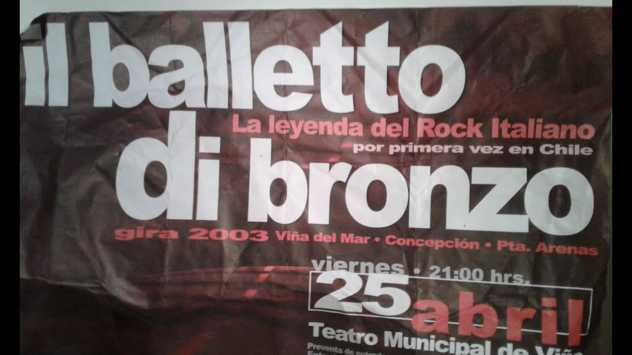 Il Balletto Di Bronzo - Teatro Municipal de Viña Del Mar - 2003.