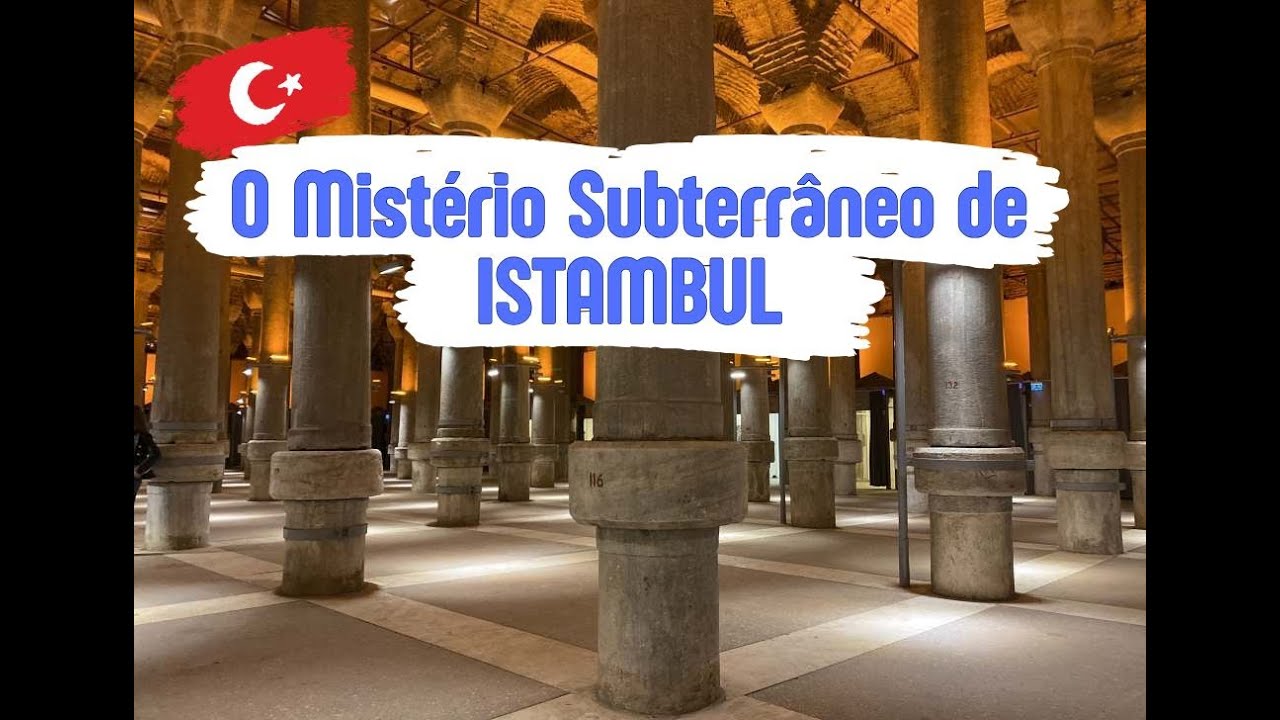 TURQUIA: “O Mistério Subterrâneo de Istambul: A Cisterna das Mil e Uma Colunas”