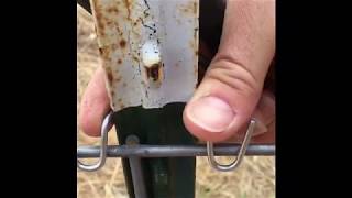 Cattle Panel Fence Build Part 1