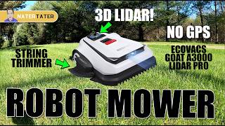 ✅ Ecovacs GOAT A3000 LiDAR Pro Robotic Lawn Mower Review - Tested - Lidar And Vision - NO RTK GPS