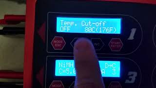CQ3 Settings for reconditioning hybrid NiMH battery modules