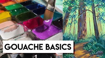 Gouache painting BASICS for ABSOLUTE BEGINNERS ✶ Skillshare Class