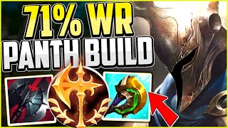 71% WIN RATE PANTHEON TOP CARRY BUILD + BEST | Pantheon Guide Season 12 League of Legends YouTube