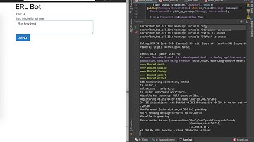 Weekend project - erlbot: Chatbot in Erlang