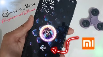 New Secret Indisplay Fingerprint Theme | Best Fingerprint Theme For Xiaomi Phones