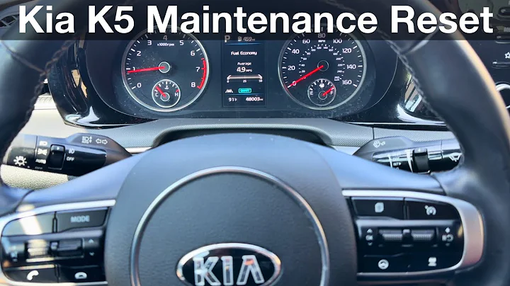 2021 Kia K5 How to reset the maintenance oil life reminder 2022