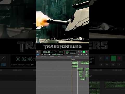 🤖 "Transformers" sound redesign  📷 Paul Devescovi