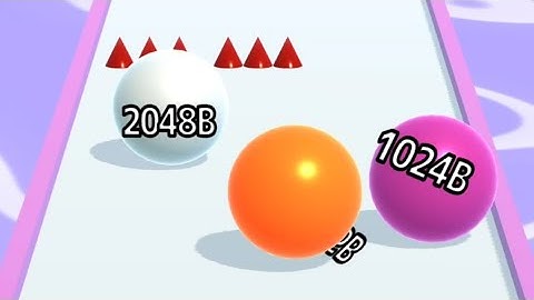 BallRun2048 Infinity - Speedrun Gameplay Walkthrough ( 32A ) Android,  iOS