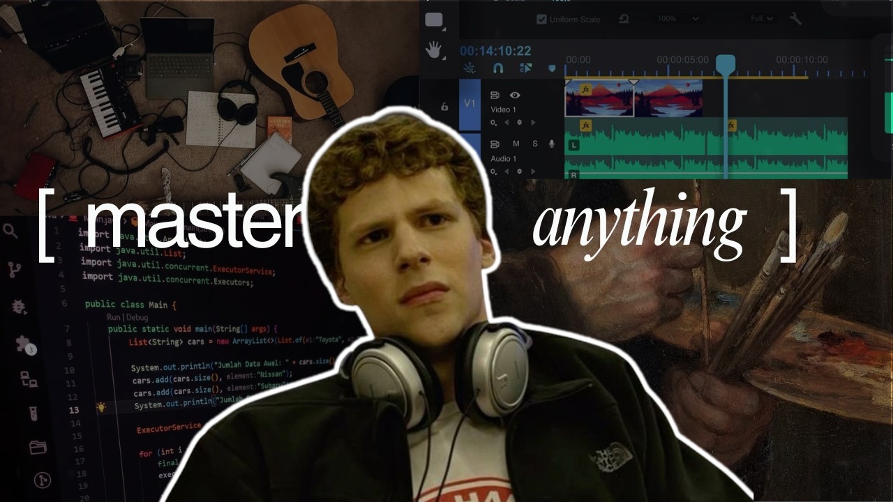 how to learn ANYTHING faster from zero — Transcript