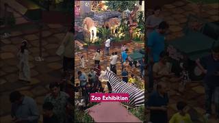 Zoo Exhibition | Mini Jurassic Park #wildlife #animal #fun #shortvideo #funforkids #zoo #cuteanimals