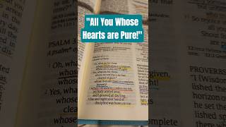 All You Whose Hearts are Pure!Psalms 32:1-11#Psalms #Bible #BibleReading #OldTestament #PureHeart
All You Whose Hearts are Pure!Psalms 32:1-11#Psalms #Bible #BibleReading #OldTestament #PureHeart All You Whose Hearts are Pure!Psalms 32:1-11#Psalms #Bible #BibleReading #OldTestament #PureHeart
