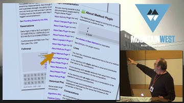 MountainWest RubyConf 2013 Pounding Simplicity into Wiki by Ward Cunningham