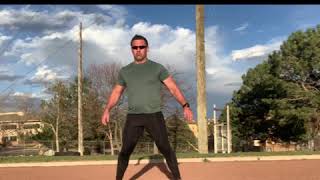 SPS Straight Leg Lateral Hurdle Step Over