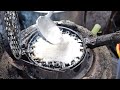 숯불로 구워주는 400원 와플? 코코넛 반죽으로 만든 코코넛 와플, 코코넛빵 Coconut waffles grilled over charcoal - Laos street food