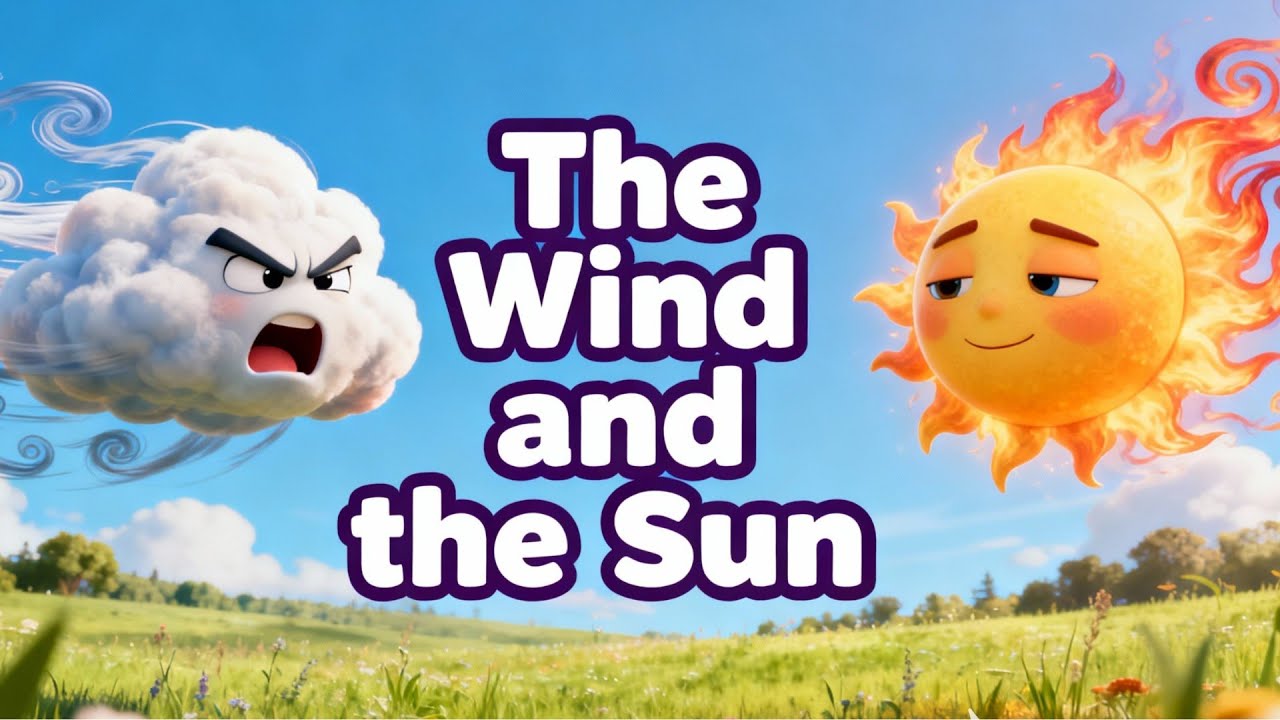 The Wind and the Sun | Aesop's Fables | Fabulous Fables