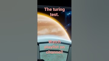 The Turing Test. #shorts #short #gaming #games #space