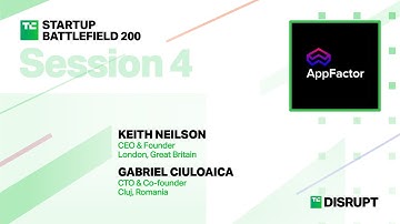 AppFactor Pitches at Startup Battlefield | TechCrunch Disrupt 2023