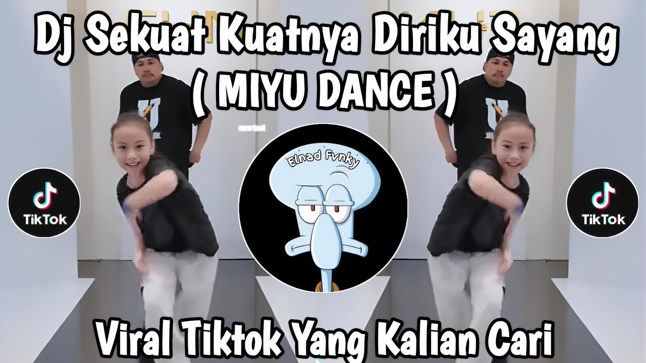DJ SEKUAT KUATNYA DIRIKU SAYANG -  DJ RELA KU MENGALAH REMIX FULL BASS (MIYU DANCE) VIRAL TIKTOK2025